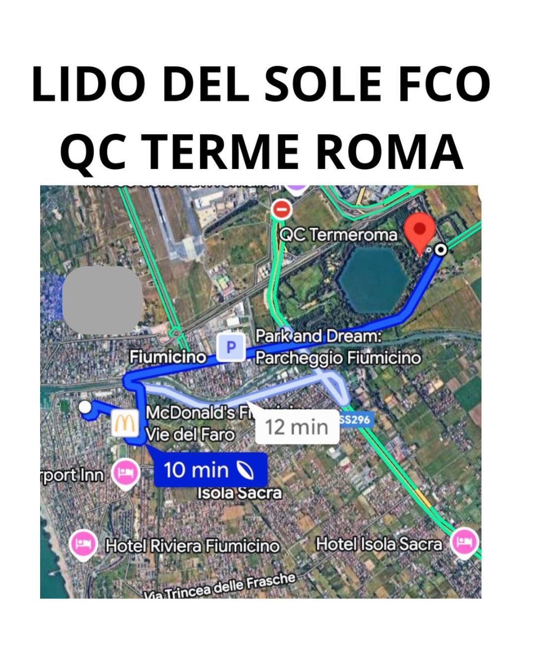 Lido Del Sole Fco Apartment Фиумичино Екстериор снимка